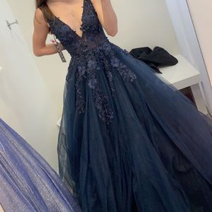 Jovani | Dresses | Jovani 55634 Navy 